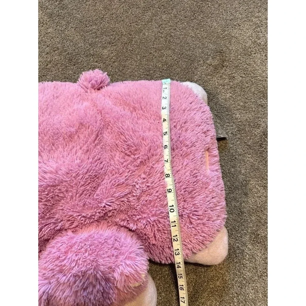 Plush Hippo no name brand Pillow Pet - Lavender